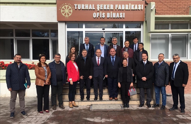 Turhal Şeker Fabrikasında üniversite- sanayi işbirliği çalışmaları başladı 