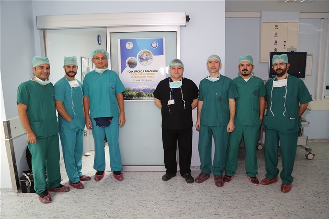 ERÜ Hastanelerinde Uygulamalı Laparoskopi Kursu  