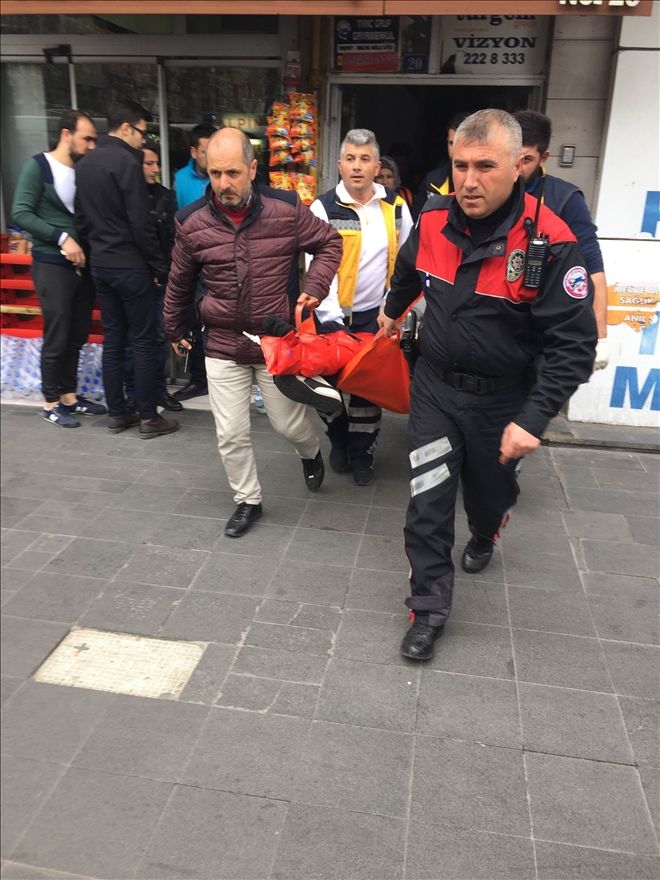 Kayseri´de bir kişi ayağından vurularak yaralandı 