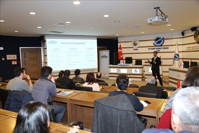 KAYSO üyeleri için banka kredileri ile ilgili toplantı yapıldı 