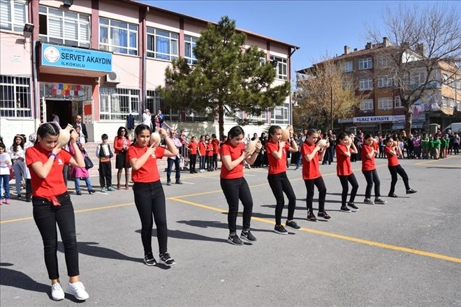 Kocasinan´da Nevruz Bayramı kutlamalarını çocuklar düzenledi 