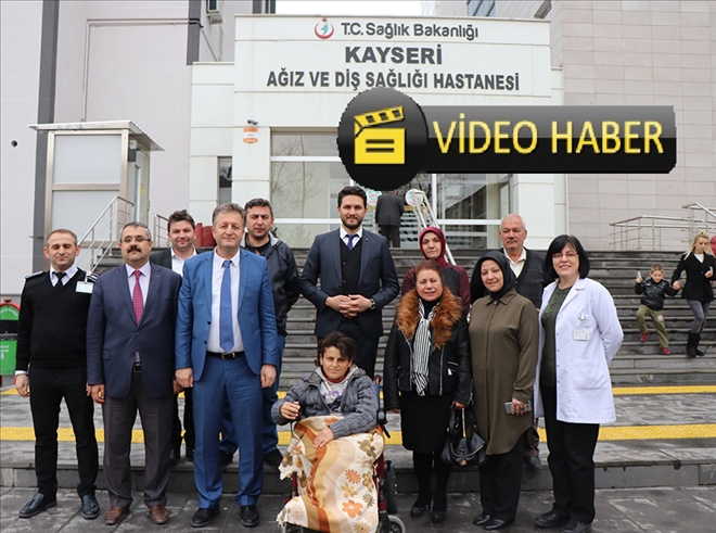 Engellilere diş ağrısını unutturan hastane 