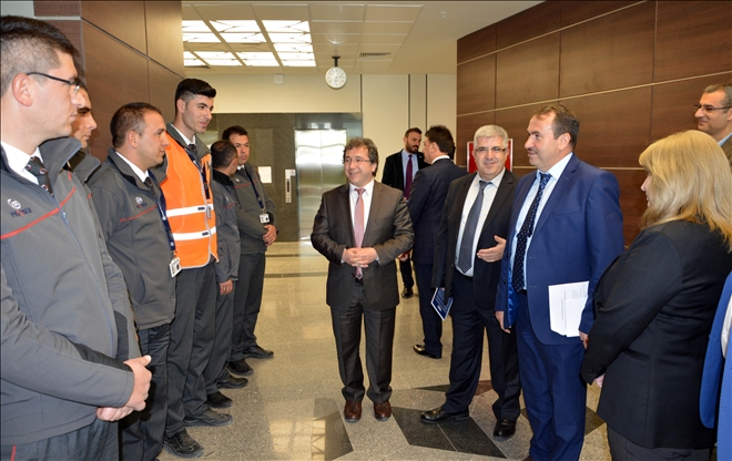 Kayseri Şehir Hastanesi´nde açılış öncesi değerlendirme toplantısı yapıldı