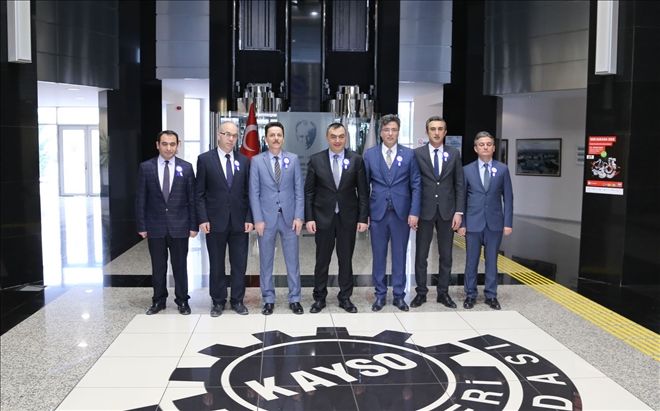Kayseri Vergi dairesinden KAYSO´ya ziyaret 