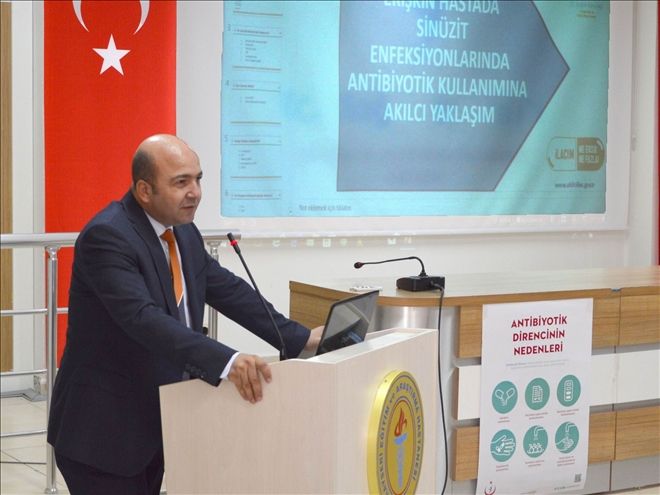 İl sağlık Müdürlüğü akılcı ilaç eğitimlerine devam ediyor 