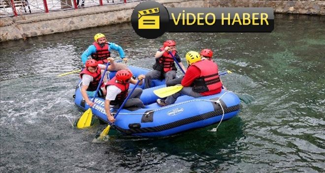 İç Anadolu´nun ilk rafting takımı Yahyalı´da kuruldu