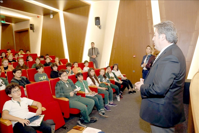 Başkan Palancıoğlu´ndan öğrencilere ders 