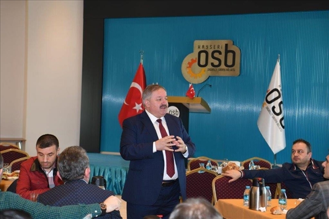 Kayseri OSB´de sanayici buluşmaları devam ediyor 