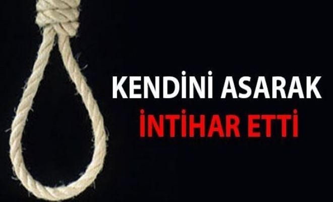Tır dorsesine kendini asarak intihar etti 