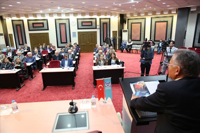 Melikgazi Belediye Meclisinde 35 madde görüşüldü 