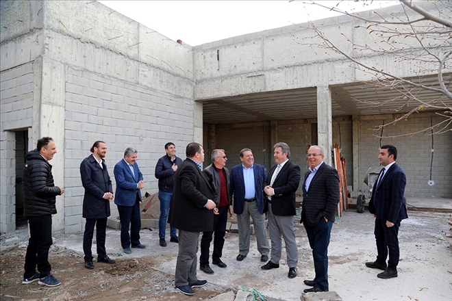 Başkan Palancıoğlu, Endürlük sosyal tesisinde incelemede bulundu 