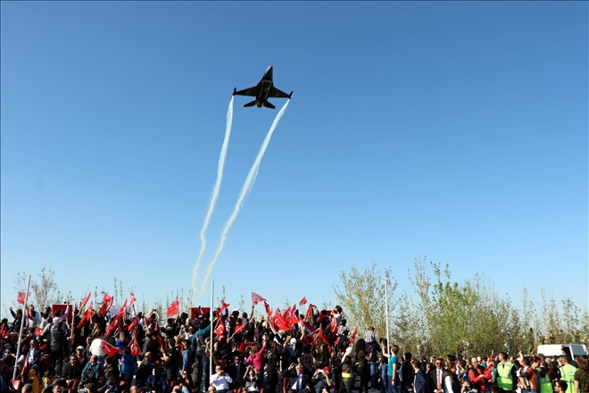 Kayseri´de Solo Türk coşkusu 