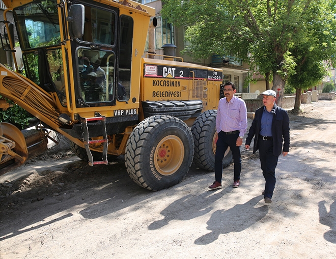 Kocasinan Belediyesi Fevzi Çakmak Mahallesini de yeniliyor 