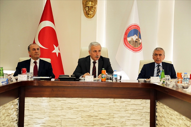 SEÇİM GÜVENLİĞİ MASAYA YATIRILDI