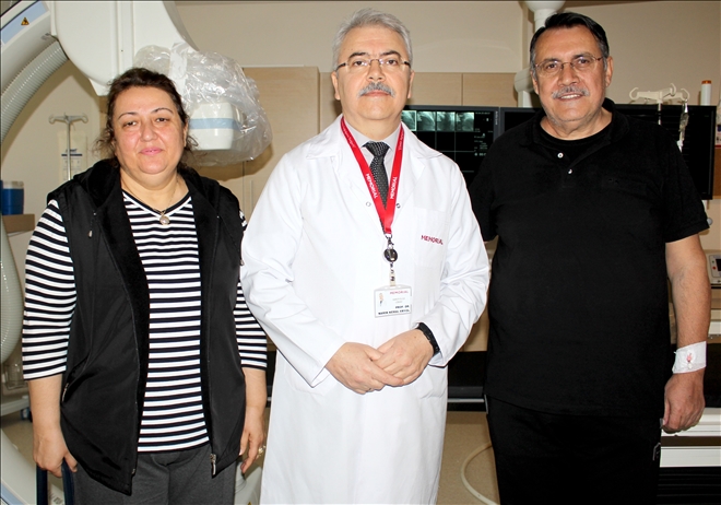 Tam tıkalı kalp damarı 20 dakikada açıldı 