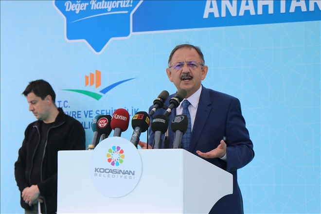 Bakan Özhaseki: ?Kaçak yapı yapana hapis cezası geliyor