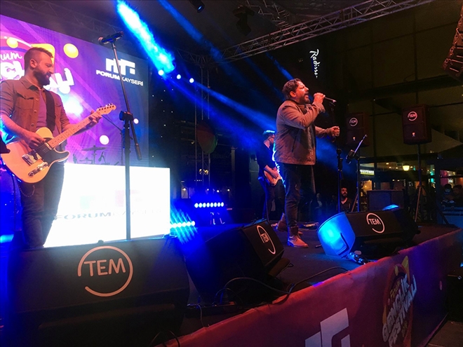 Forum Kayseri Gençlik Festivaline coşkulu kapanış 