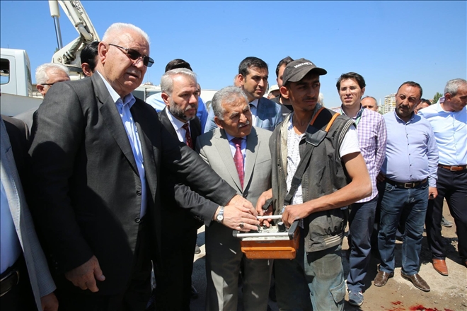 Cavit Yurttaş Camii´nin temeli törenle atıldı 