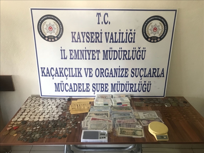 Tarihi eser kaçakçısı gözaltına alındı 