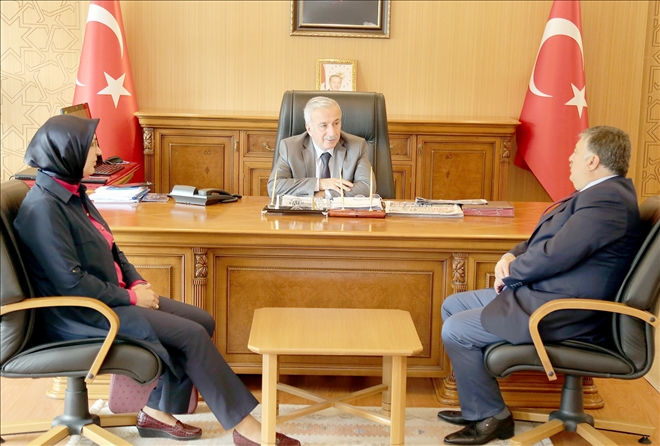 Kayseri Tabipler Odasından Vali Kamçı´ya Ziyaret 
