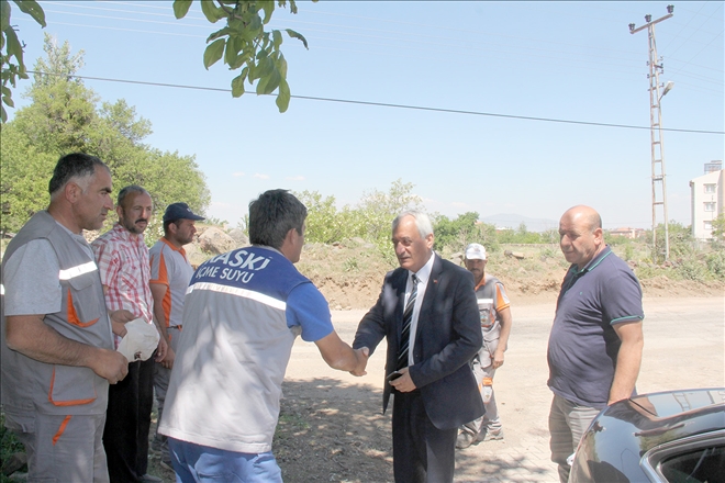 Başkan Karayol, asfalt çalışmalarını yerinde inceledi 