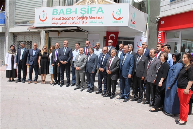Türkiye´nin 152´nci göçmen sağlığı merkezi Kayseri´de açıldı 