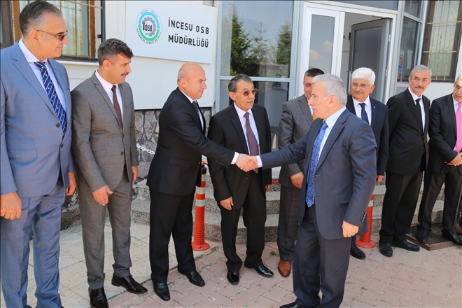 İncesu OSB´de sanayiciler bir araya geldi 