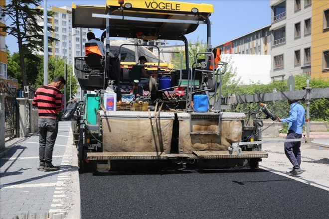 Nurihas Mahallesinde asfaltlama Çalışması başladı 