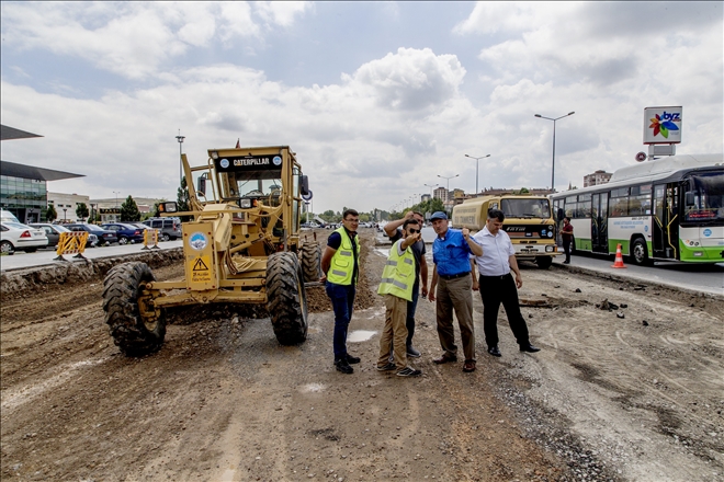 Büyükşehir´de mega projeler devam ediyor 
