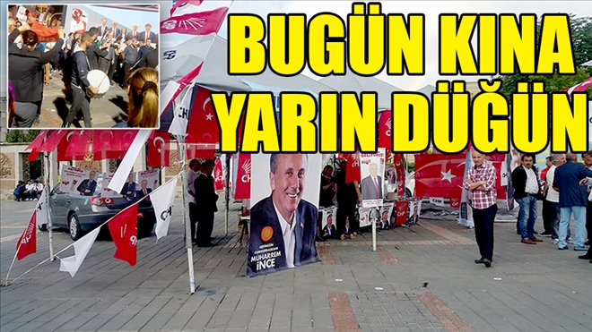 BUGÜN KINA YARIN DÜĞÜN