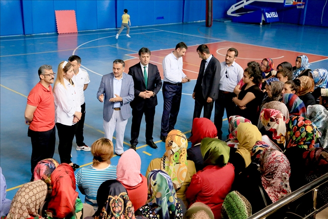 Koşabiliyorken koş ekibine ziyaret 