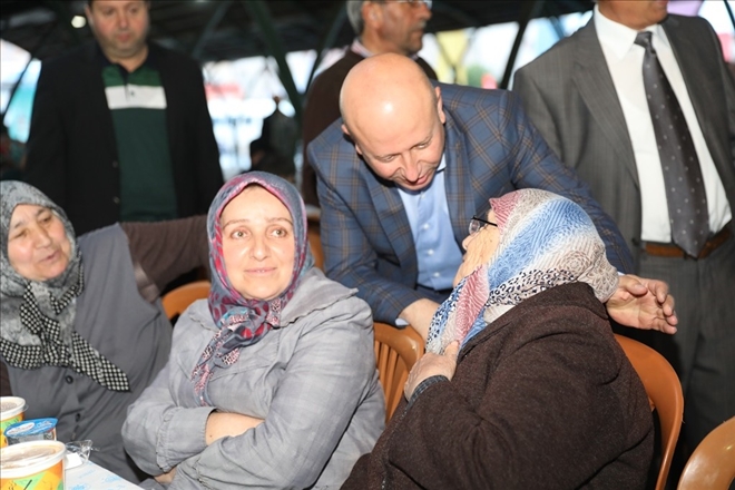 İftar sofrası Argıncık mahallesinde kuruldu 