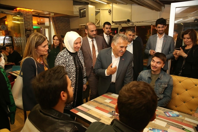 Başkan Büyükkılıç Alpaslan Mahallesi esnafını ziyaret etti 