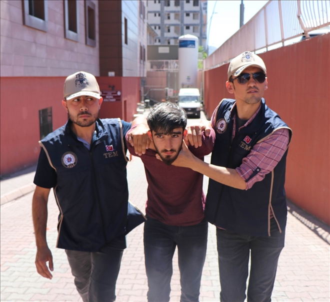 HDP´li milletvekili adayının evinde yakalanan şüpheli adliyede 