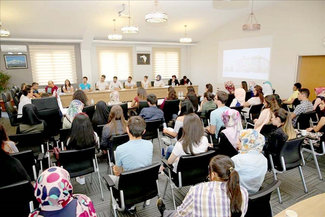 Melikgazi Belediyesi stajyer öğrencilerin eğitim kapısı 