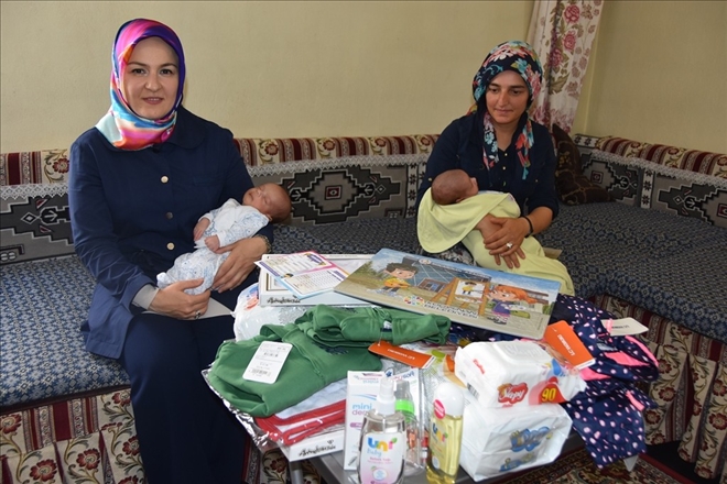 Çolakbayraktar´dan yeni doğum ziyaretleri