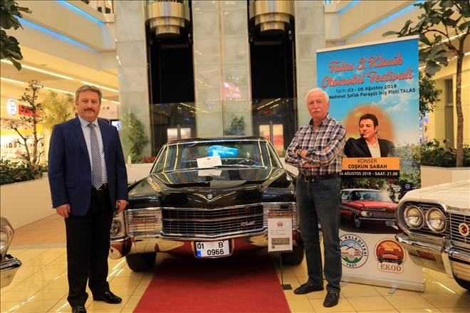 3. Klasik Otomobil Festivali Talas´ta başlıyor 