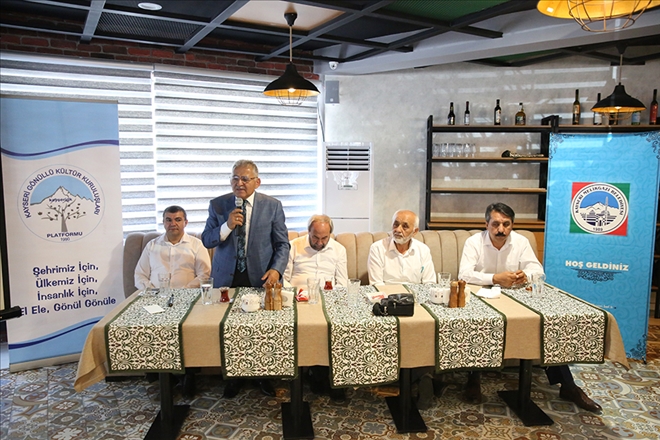 Başkan Büyükkılıç, STK temsilcileriyle buluştu 