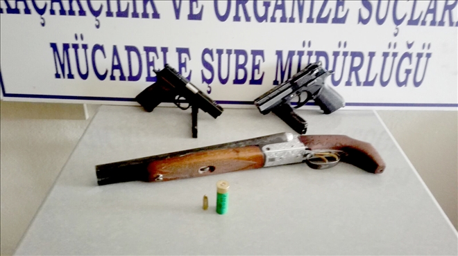 Silah ticareti yapan iki kişi gözaltına alındı 