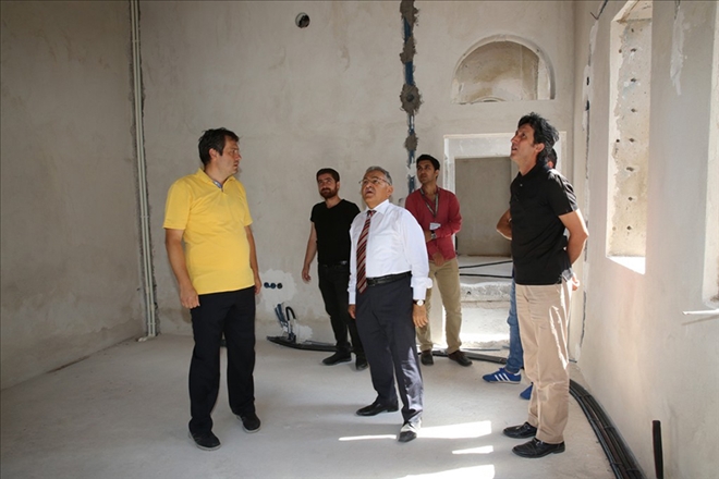 Başkan Büyükkılıç, ODTÜ Konağı Çalışmaları Hakkında Bilgi Aldı 