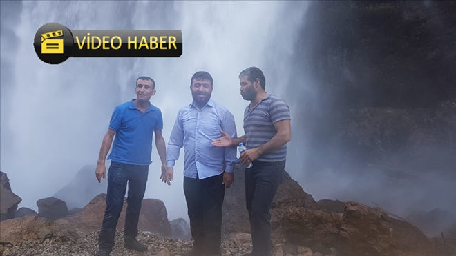 Kapuzbaşı Takım Şelalelerine ziyaretçi akını 