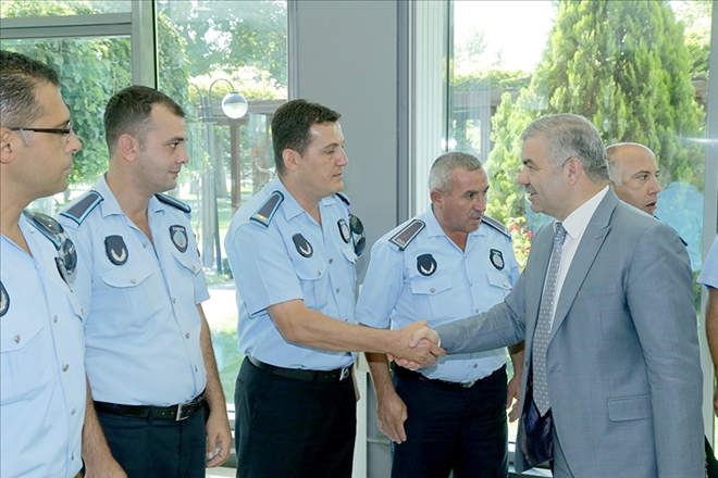 Büyükşehir´de bayramlaşma 
