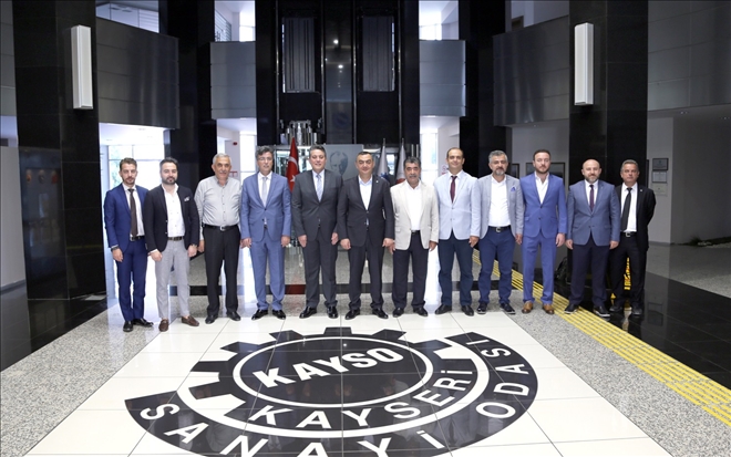 AKİB Mobilya İhracatçıları Birliği´nden KAYSO´ya Ziyaret
