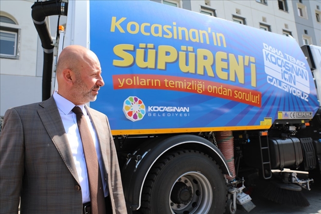 Kocasinan Belediyesi filosuna 2 temizlik aracı ekledi 