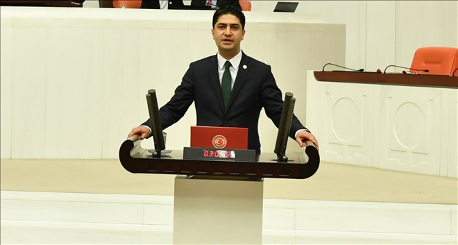 MHP´li Özdemir Antalya-Kayseri Hızlı Tren Projesi´ni Meclis gündemine taşıdı 