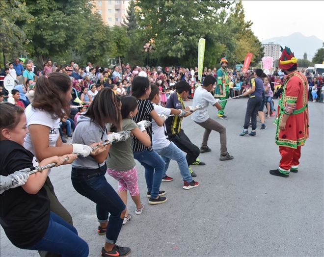Çocuk oyunları Kocasinan´da unutulmayacak 