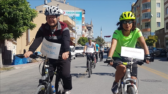 Arabadan İn Bisiklete Bin Etkinliği 