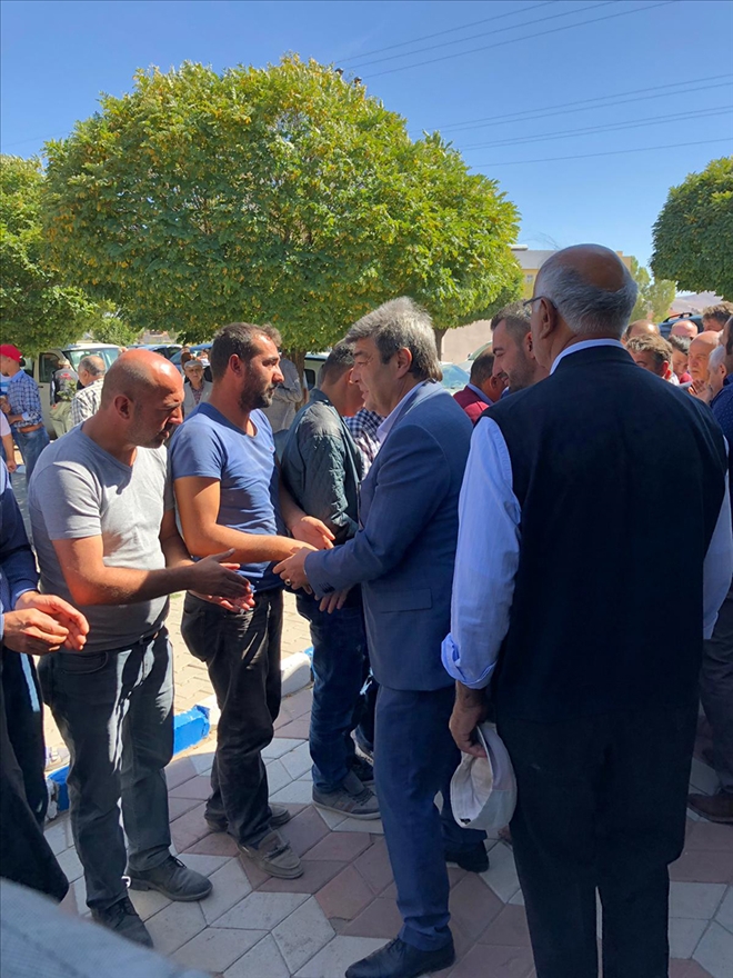 DURSUN ATAŞ VATANDAŞLARIN ACILARINI PAYLAŞTI