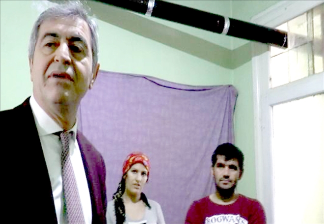 MHP Kocasinan Meclis Üyesi Kazım Yücel Afganlı aileyi yalnız bırakmadı 
