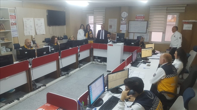 112 ekipleri yılbaşında da vatandaşın yanında 